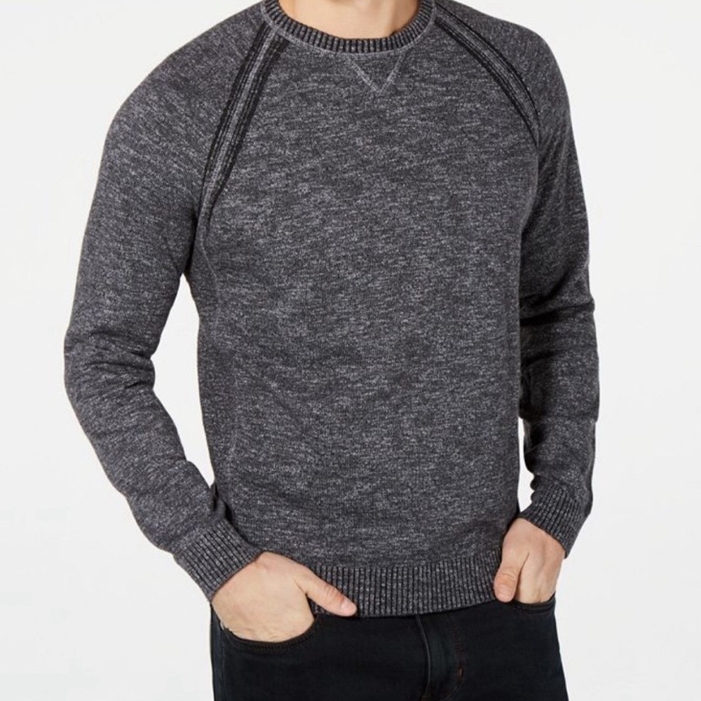 Tommy Bahama Sun Up Sun Down Crew Neck Reversible‎ Gray Sweater Size 2XL/TTG